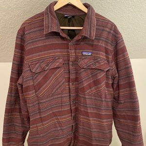 Patagonia insulated fjord flannel jacket XL